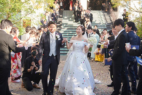 徳島でフォトウェディング前撮りならCANAEL結婚式当日