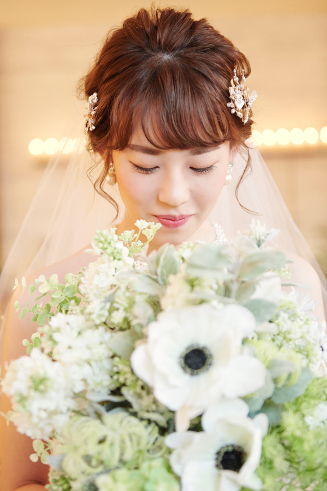 結婚式で悩む花嫁さまの前髪・・・どうアレンジするのがオススメ？？徳島県のフォトウェディング・結婚写真・前撮りなら CANAEL(カナエル)