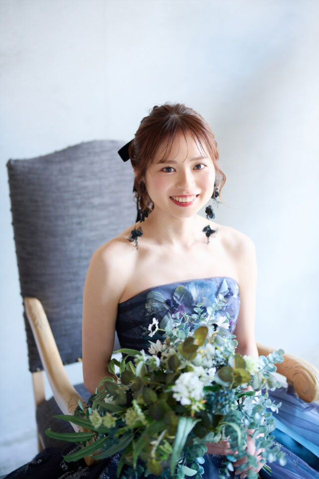 徳島フォトスタジオ カラードレス フォトウェディング ヘアメイク