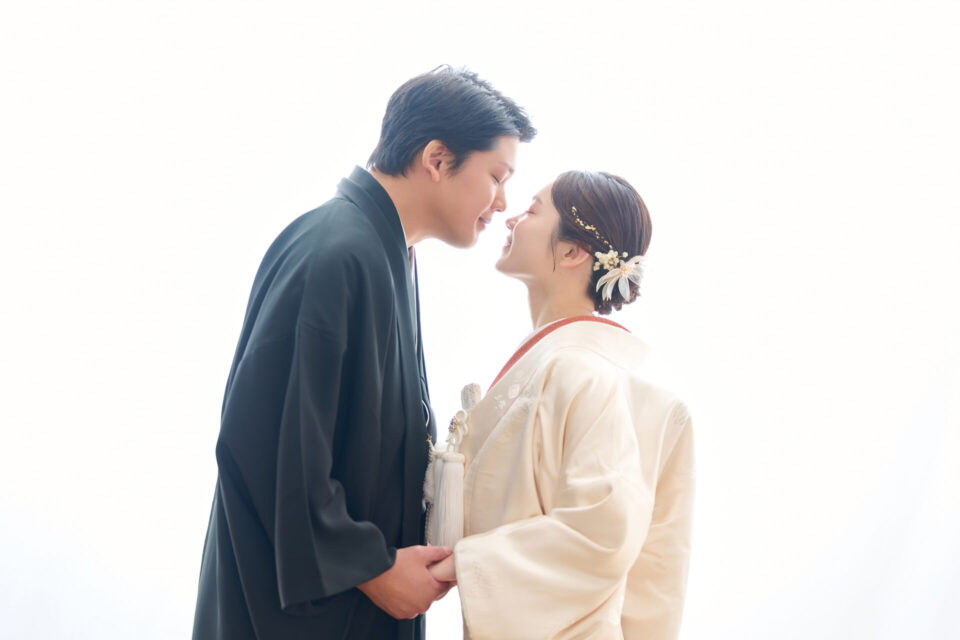 和装　スタジオ撮影　色掛下