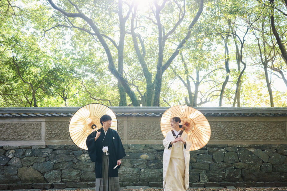 和装　フォトウェディング　徳島　掛下　白無垢