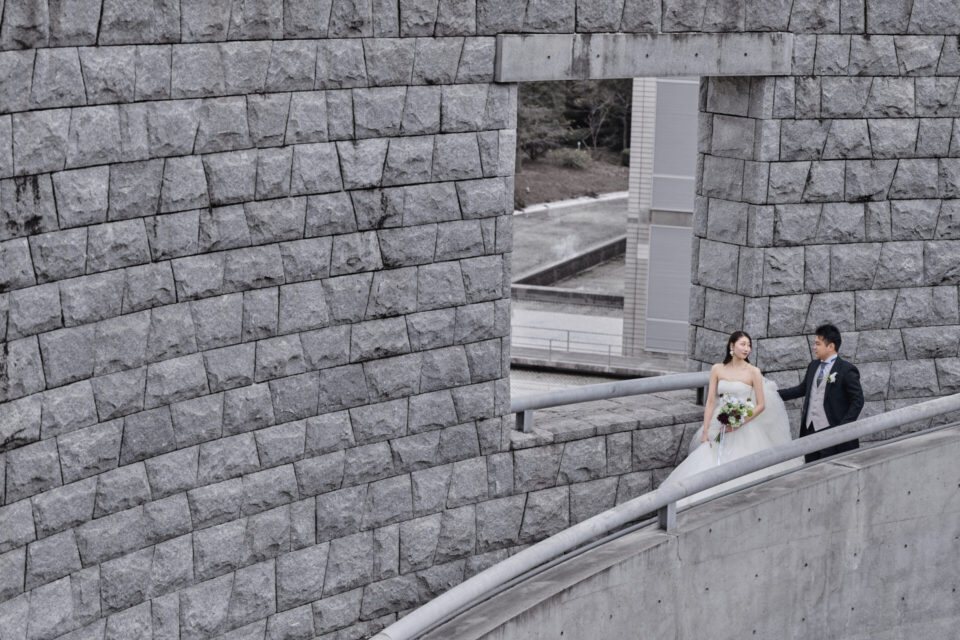 フォトウェディング　前撮り　ウェディングドレス　夢舞台