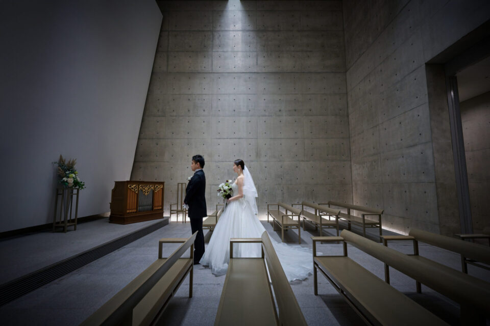 フォトウェディング　前撮り　ウェディングドレス　夢舞台