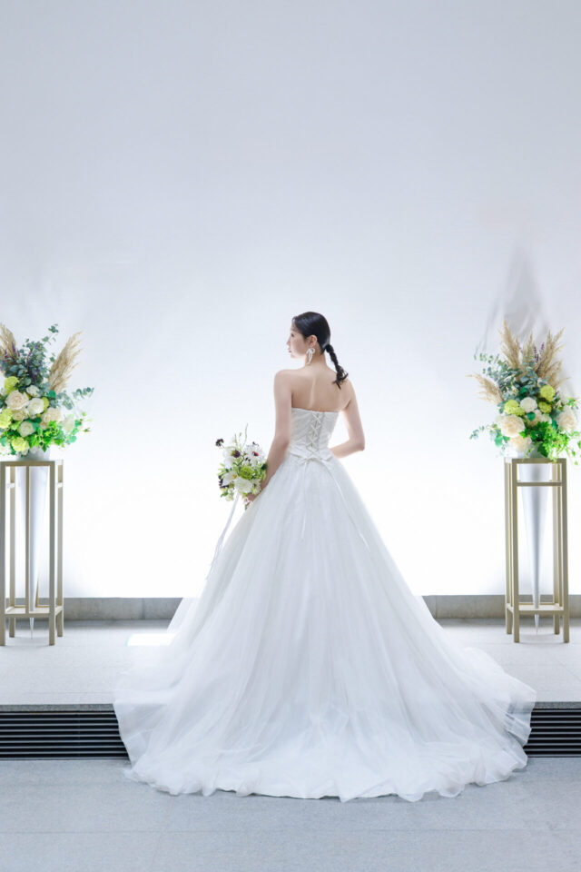 フォトウェディング　前撮り　ウェディングドレス　夢舞台