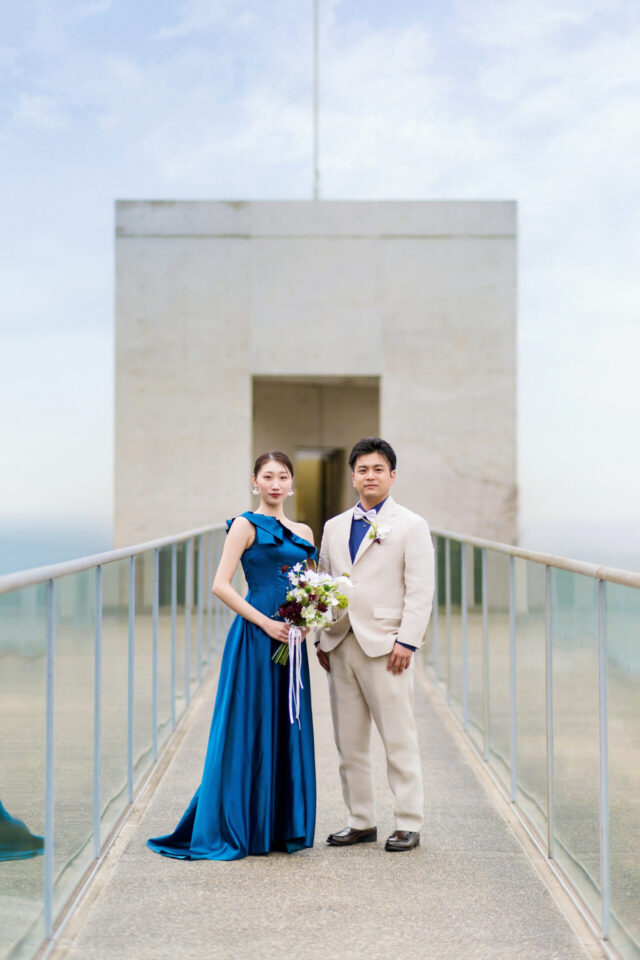 フォトウェディング　前撮り　ウェディングドレス　夢舞台